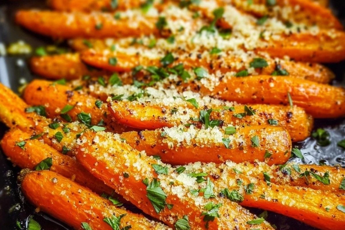 Garlic Parmesan Roasted Carrots: Flavorful & Versatile Side
